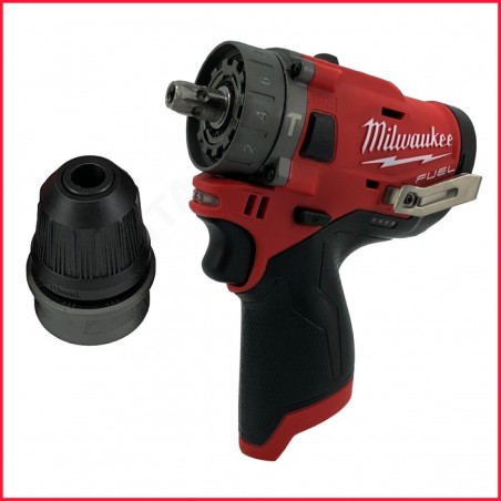 MILWAUKEE M12 FPDX-0 Aku příklepová vrtačka 37Nm, 12V (bez aku) - 4933464135
