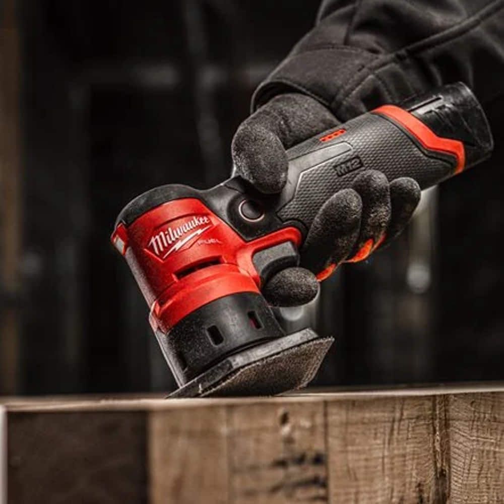 MILWAUKEE M12 FDSS-0B Aku bodová vibrační bruska 12V (bez aku) - 4933479680