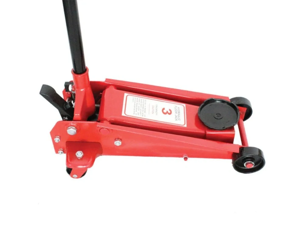 Ferdus Pojízdný hydraulický zvedák 3 t, 130-485 mm, dvojitá pumpa - T830021Q