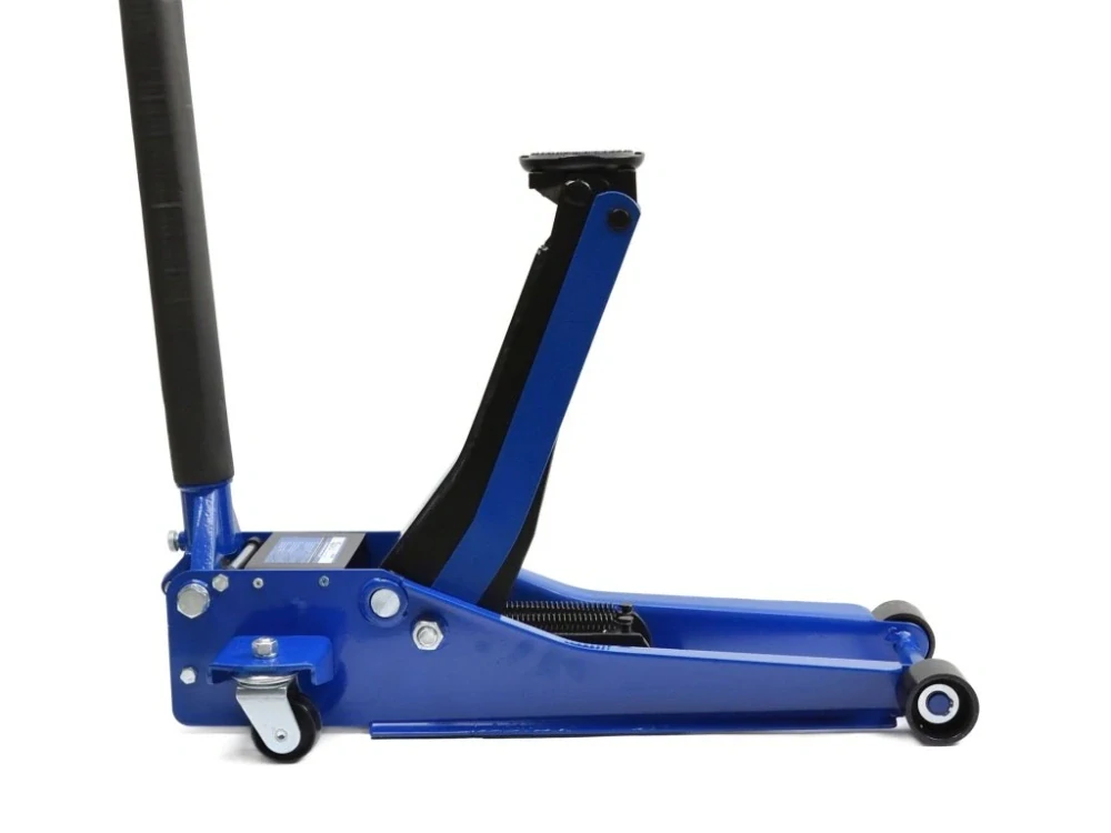 GEKO G02197 Hydraulický zvedák pojízdný 3,5 t, extra nízkoprofilový 75-505 mm, dvojitá pumpa