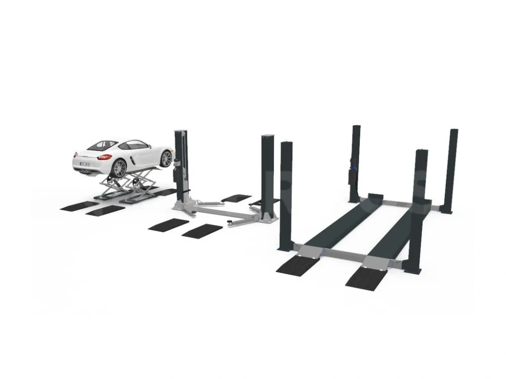 Ferdus 10.327 Nájezdová rampa 30 mm gumová, pro nůžkové a sloupové zvedáky