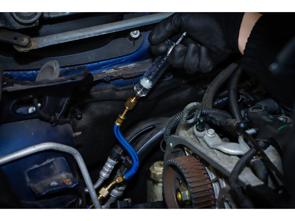 BGS 3710 Tester - UV lampa na kontrolu úniku chladiva R134a z klimatizace