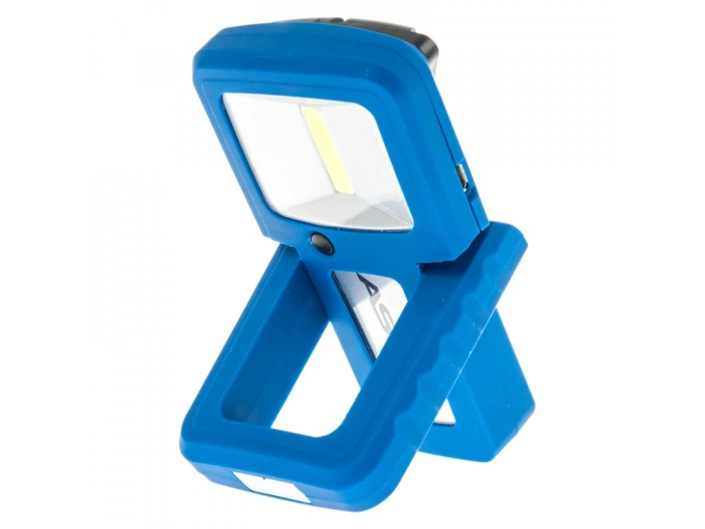 ASTA A-G001 Dílenská montážní lampa LED COB 2W, nabíjecí micro USB, s magnetem a otočným hákem