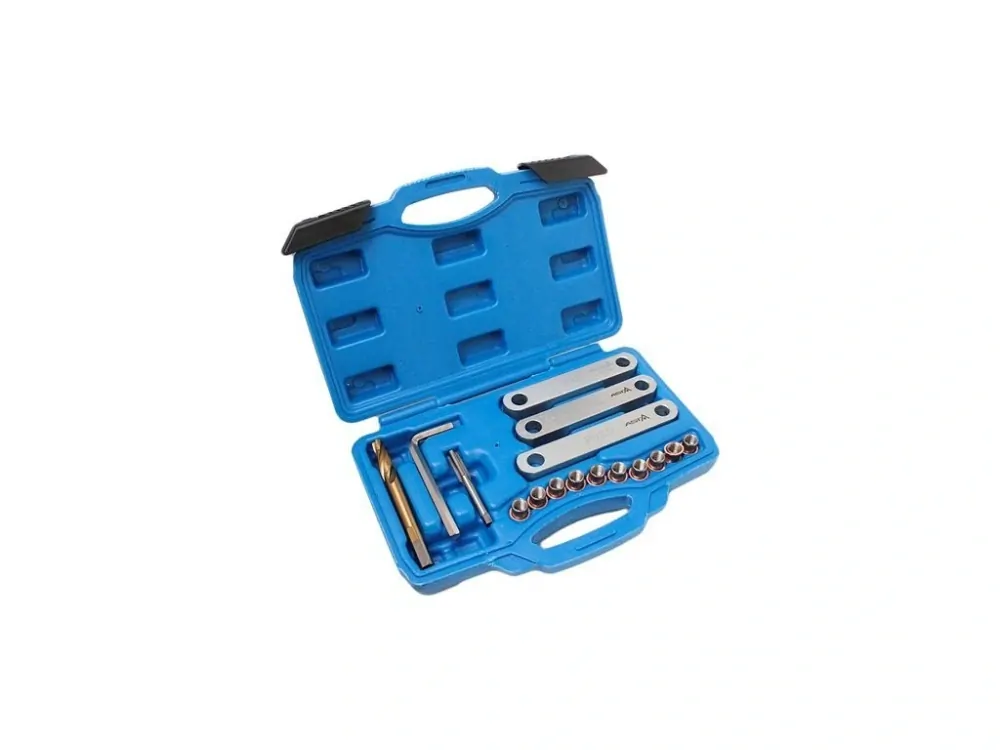 ASTA A-M916P Přípravky na opravu závitů vodítek brzdičů M9x1,25mm na VAG, Opel, Ford, sada 16 ks