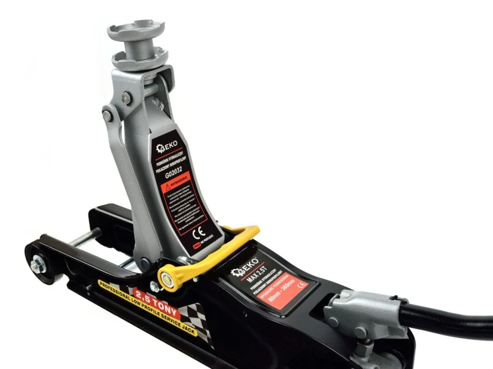 GEKO G02032 Pojízdný hydraulický zvedák 2,5t, nízkoprofilový, 80 - 360 mm