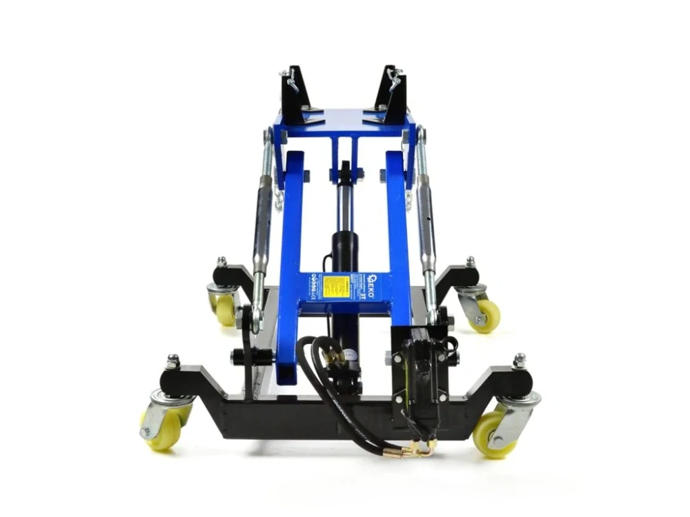 GEKO G02177 Zvedák převodovek 3 t, 140-800 mm, hydraulický, pojízdný