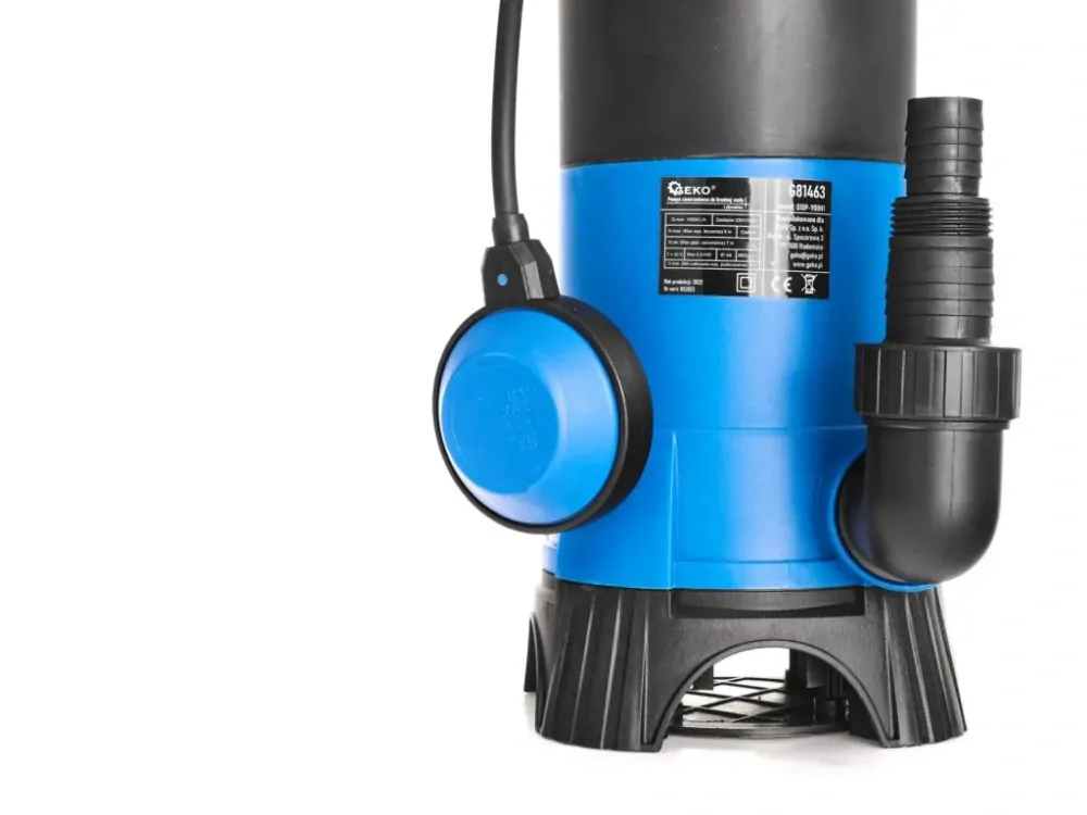 GEKO G81463 Ponorné kalové čerpadlo s plovákem, 900 W, výtlak 9 m