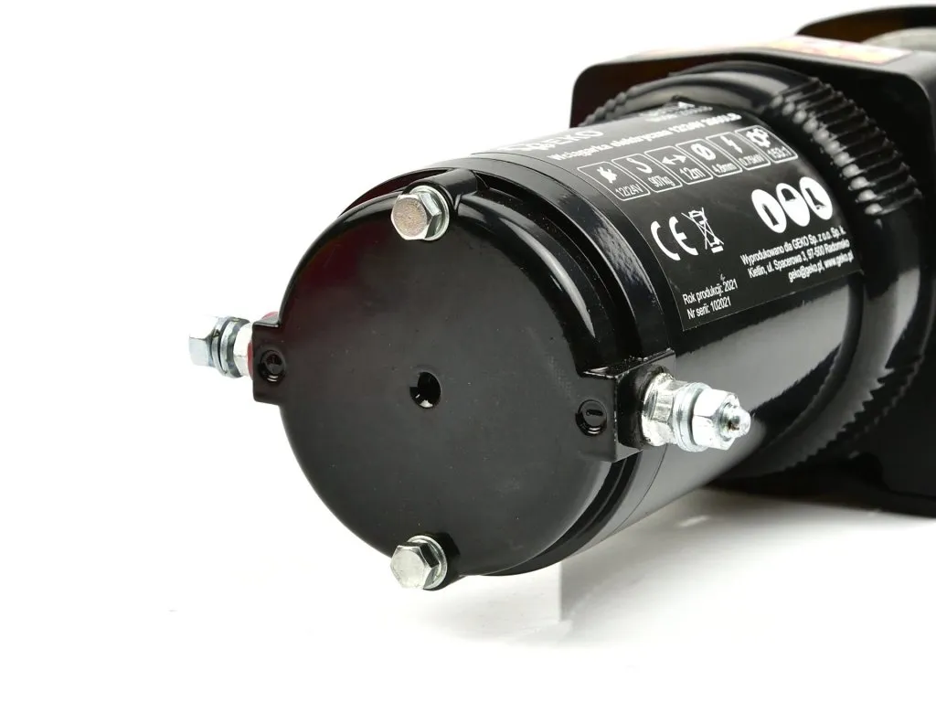 GEKO G81701 Elektrický lanový naviják 750 W/12 V, max. zatížení 907 kg, pro čtyřkolky
