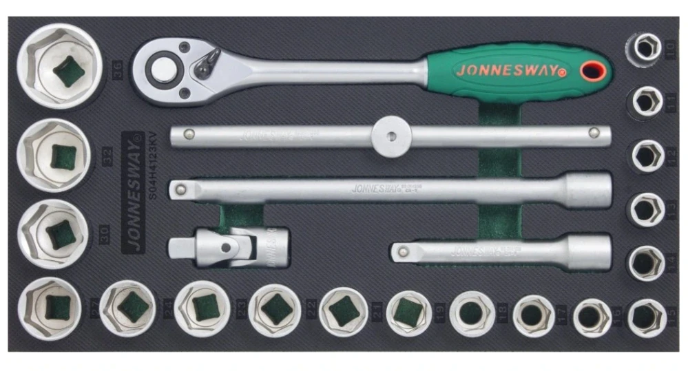 JONNESWAY Special JONNVOZ1 Dílenský montážní vozík vybavený, 116 ks nářadí