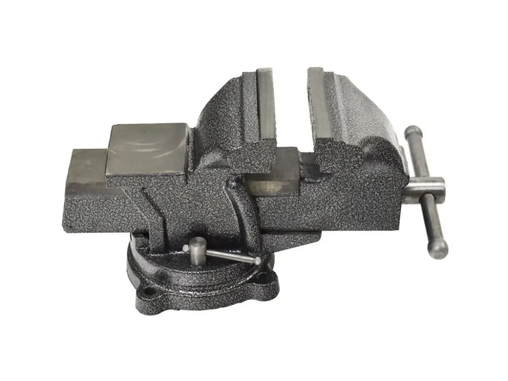 QUATROS QS14004 Dílenský svěrák 100 mm, otočný