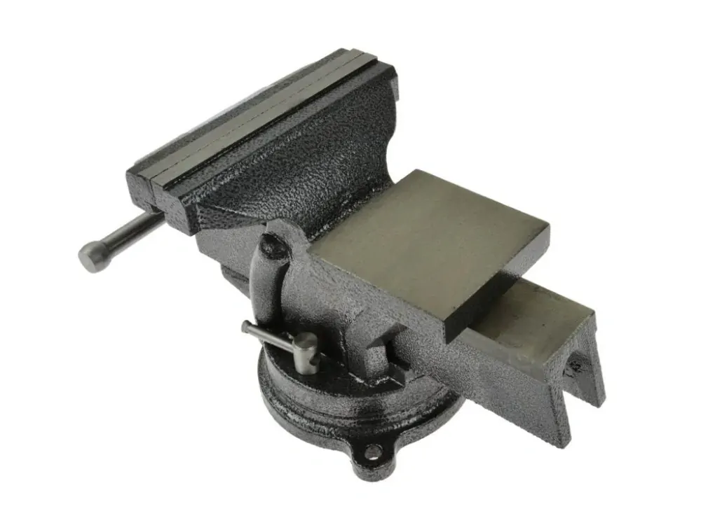 QUATROS QS14006 Dílenský svěrák 150 mm, otočný