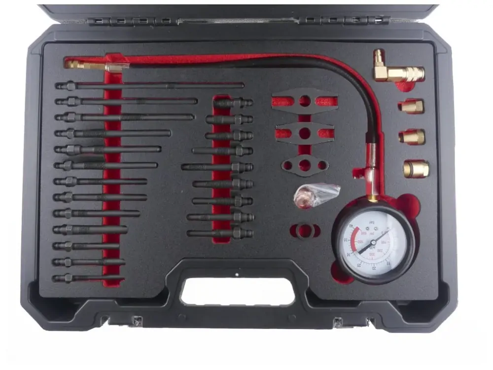 QUATROS QS30101 Kompresiometr - tester komprese pro benzínové i dieselové motory