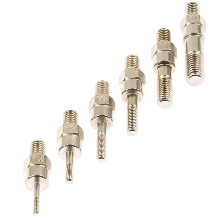 SATRA S-2NRH Nýtovací kleště pákové, na maticové nýty M3 - M10, s adaptéry