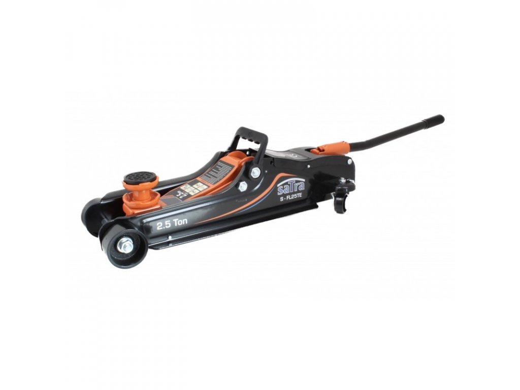SATRA S-FL25TE Hydraulický zvedák, pojízdný, nosnost 2,5 t, 110 - 360 mm
