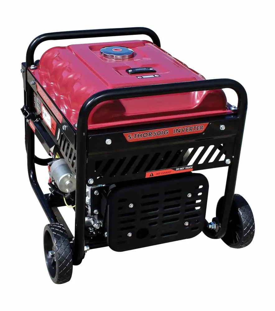 SATRA S-THOR50IG Benzínová elektrocentrála 5000 W, 1 zásuvka 230 V a nabíječka baterií, el. start