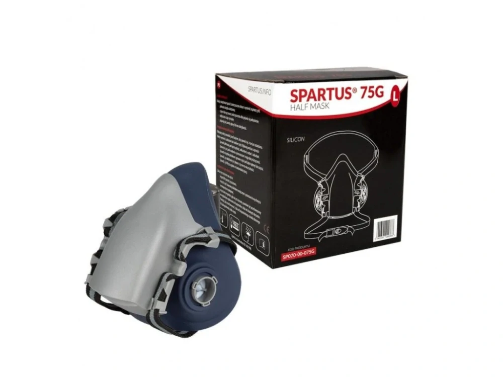 SPARTUS® 75G (velikost L) Polomaska ochranná, dýchací, bez filtrů