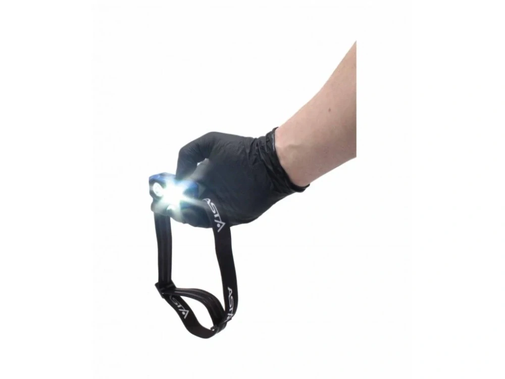 ASTA A-GAL567 Čelová svítilna, COB LED, 480 lm, nabíjecí
