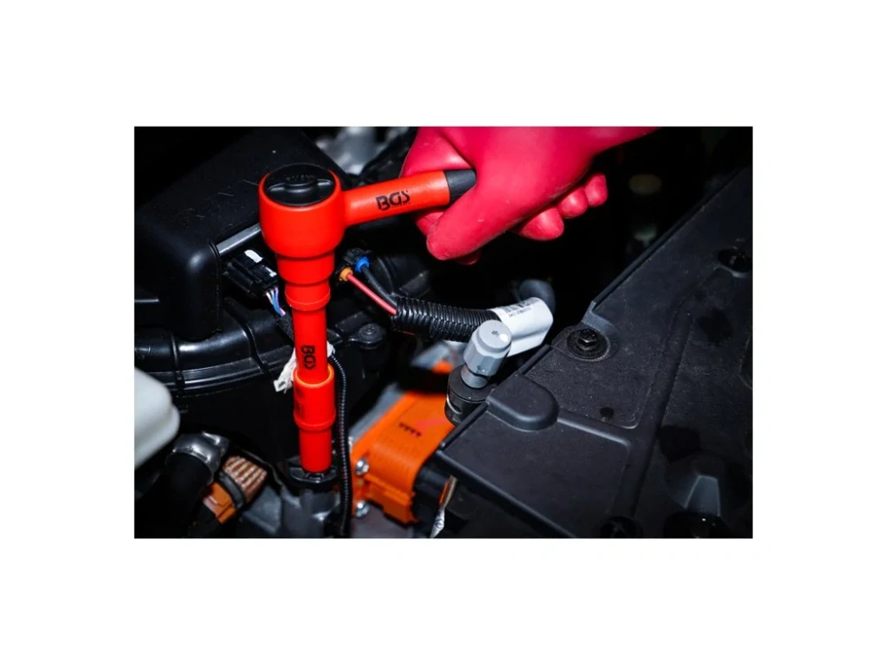 BGS 7133 Elektrikářská gola sada 3/8" Pro Torque VDE, izolovaná, 7-22 mm, 12 dílů