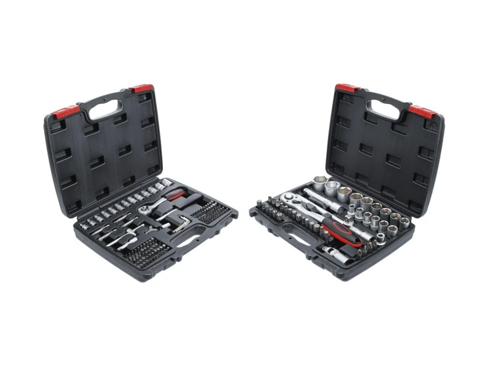 BGS 9192 Gola sada 1/4" + Gola sada 1/2" palcová, 174 dílů