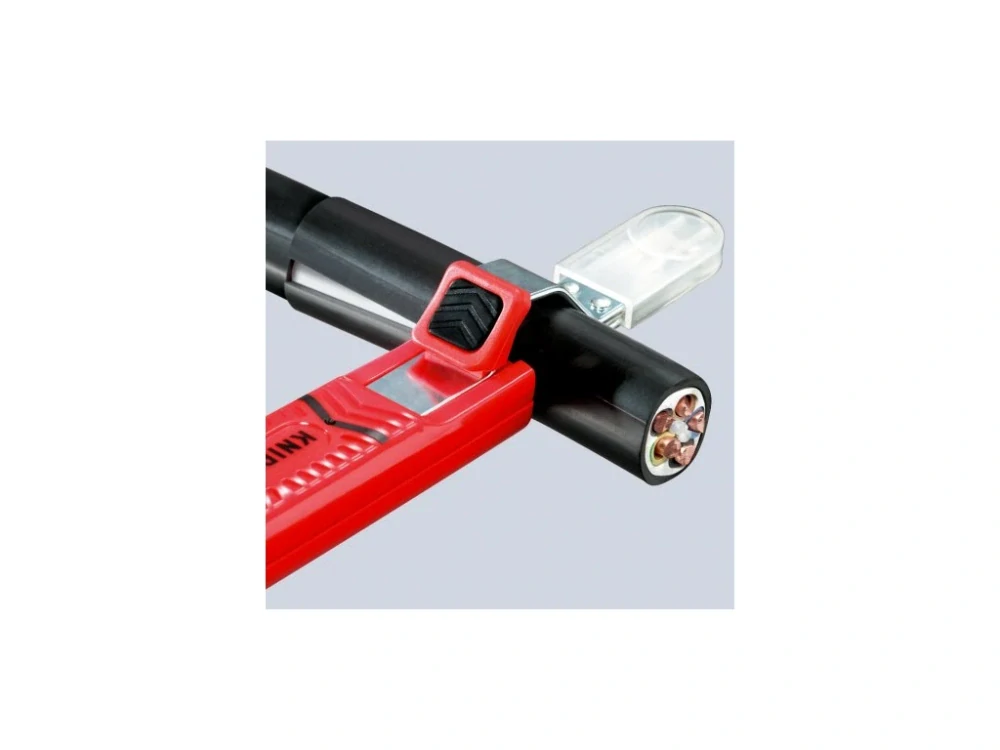 KNIPEX 16 20 165 SB Nůž na kabely s háčkem, pro průměry 8,0-28,0 mm