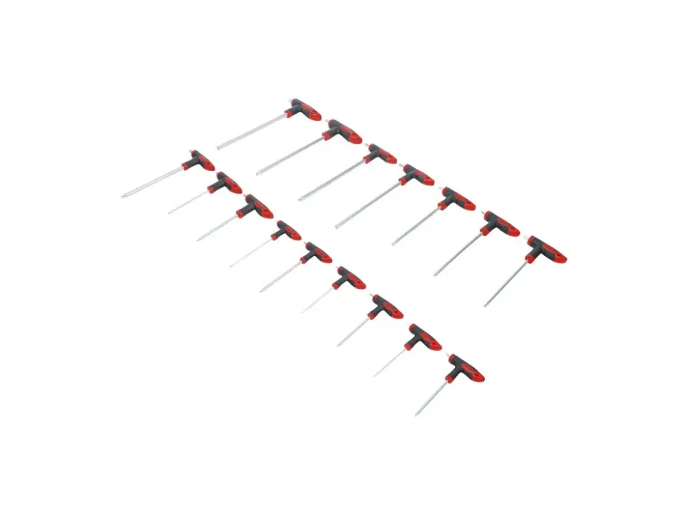 BGS 090 Klíče Imbus H2-H10 a TORX T10-T50, s T-rukojetí, sada 16 dílů