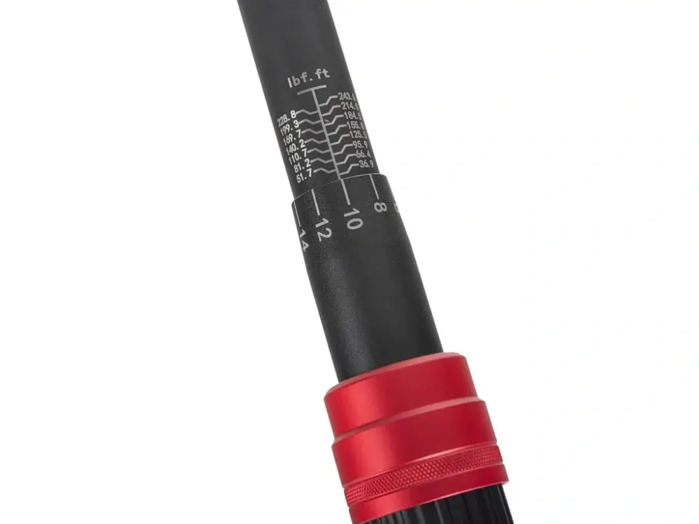 Tvardy T00254 Momentový klíč 1/2", 50-330 Nm, s přepínací ráčnou, přesný (+-3%), kalibrovaný