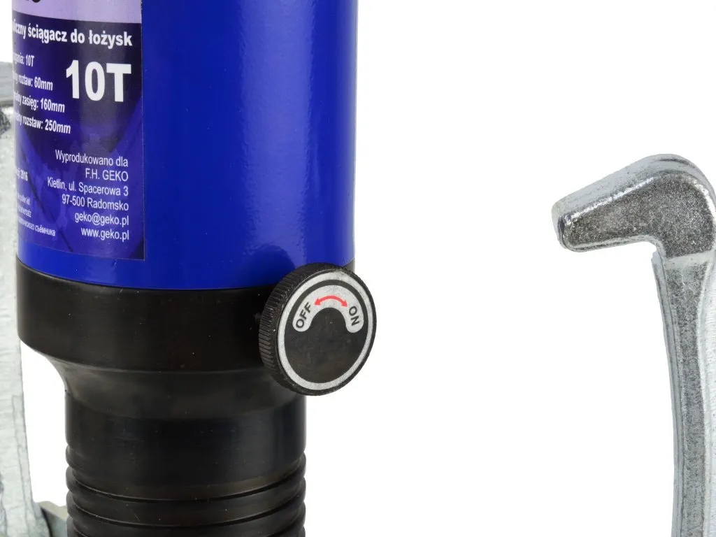 GEKO G00911 Dvou a tříramenný hydraulický stahovák, síla 10 tun