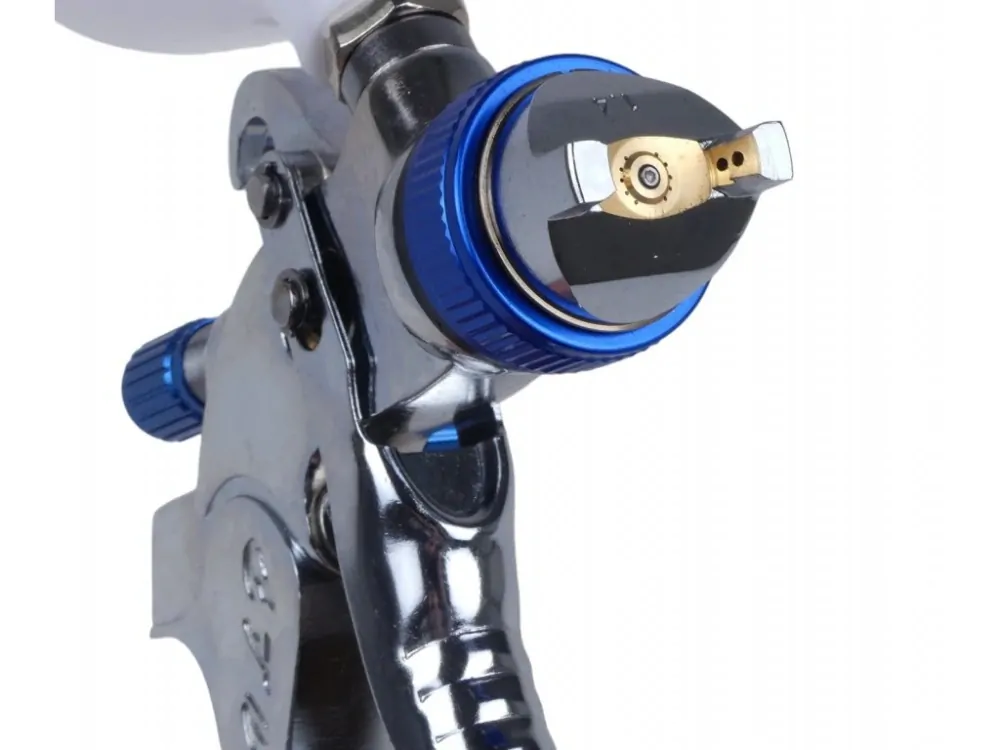 GEKO G01180 Stříkací pistole HVLP, tryska 1.4 mm, objem 600 ml, šířka proudu 160 - 240 mm