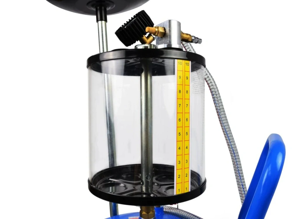 GEKO G02120 Pojizdná olejová jímka s odsávačkou 80L a odměrným válcem