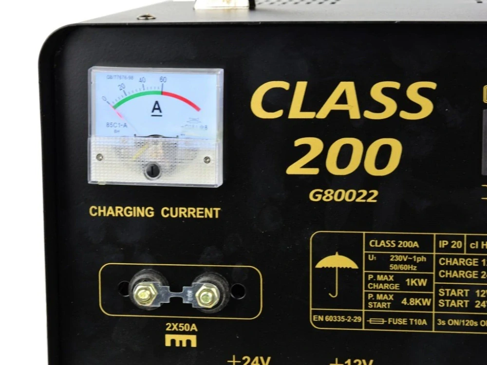 GEKO G80022 CLASS 200 Nabíječka autobaterií a startovací zdroj 12/24V, 200A