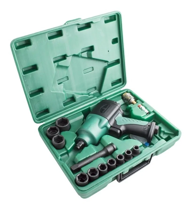 JONNESWAY JAI-1114K Pneumatický rázový utahovák 1/2", 1800 Nm, s příslušenstvím