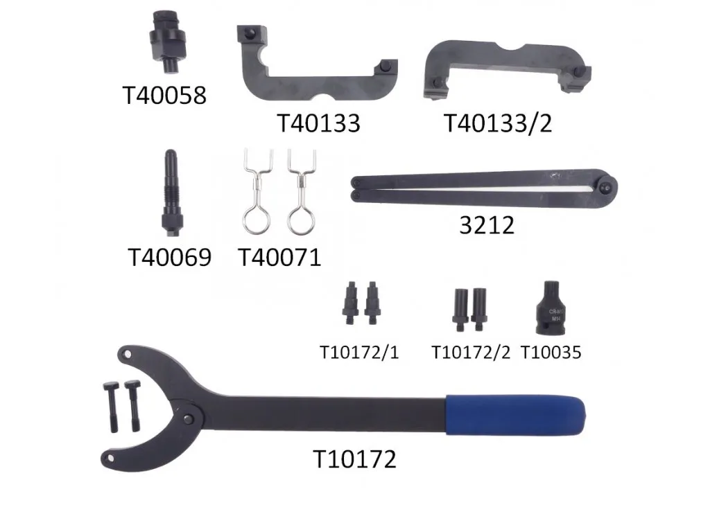 QUATROS QS10604 Aretační přípravky rozvodů motoru VW, Audi, 2.5, 2.8, 3.0, 3.2, Porsche 3.0