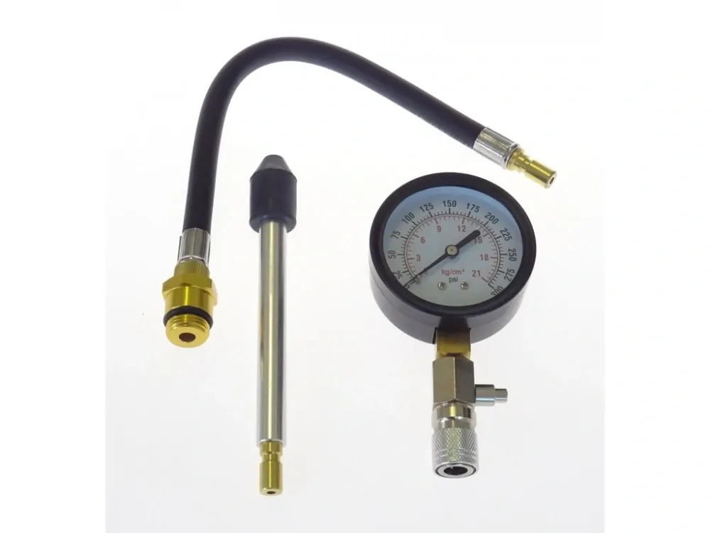 QUATROS QS30191 Kompresiometr pro benzinové motory, sada 4 dílů