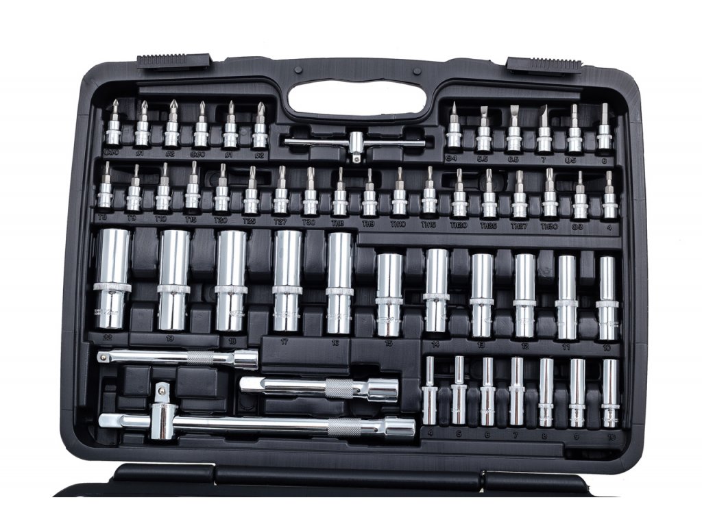 Vigor V2461 Gola sada 1/4", 3/8", 1/2", 172 dílů