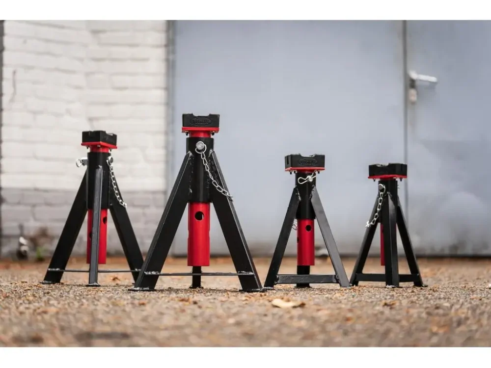 Vigor V2648 profesionální sada podstavců JACK 6t (370-575 mm)