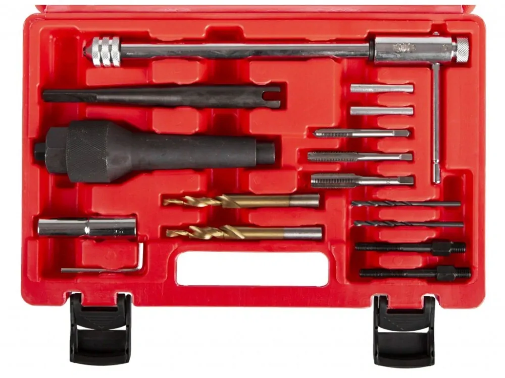 MDtools AH046017 Vytahovák zalomených a poškozených žhavicích svíček, sada 16 ks