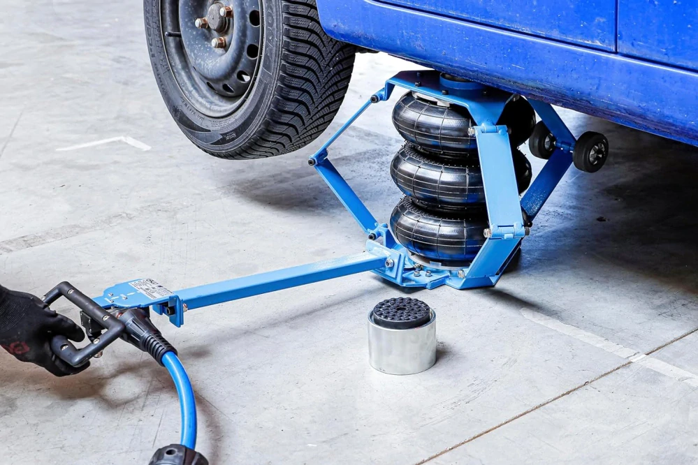 BGS 71010 Pojízdný pneumatický měchový zvedák - 2 t