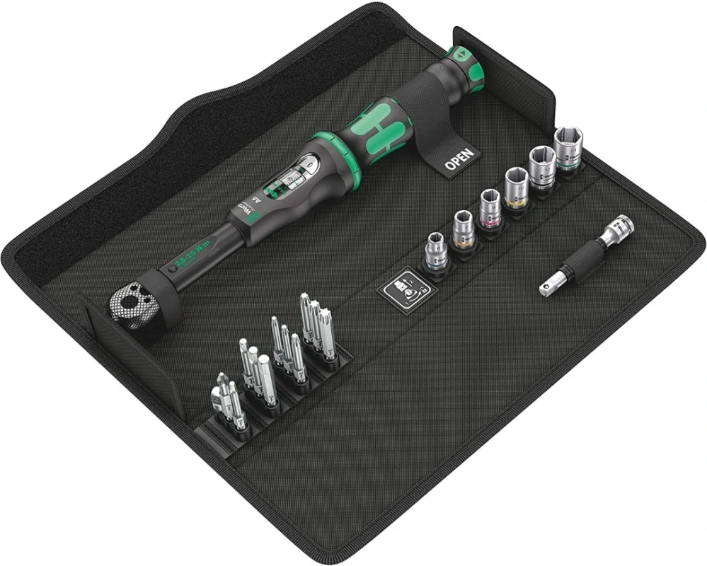 WERA 130110 Momentový klíč Wera Click-Torque A 6 Set 1 s přepínací ráčnou 1/4" (2,5 ÷ 25 N)