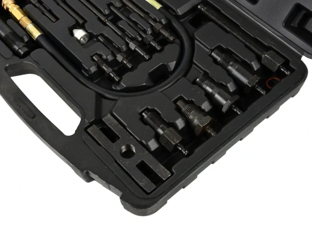 GEKO G02515 Kompresiometr - tester komprese diesel, 0-70 bar, 17 ks