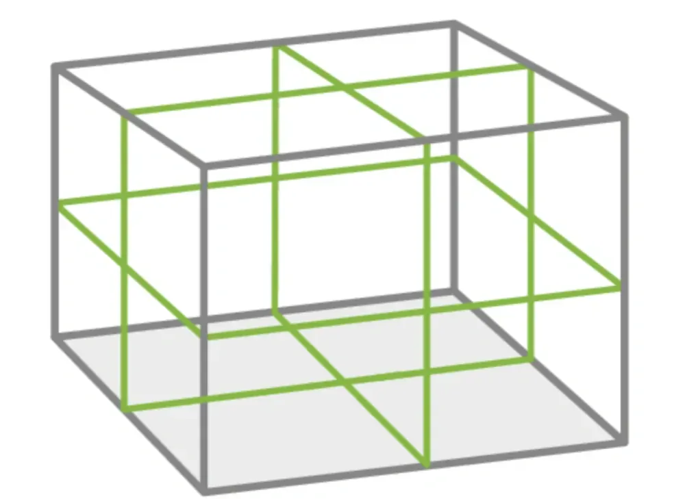 SOLA PLANO 3D green křížový liniový laser - 71017101