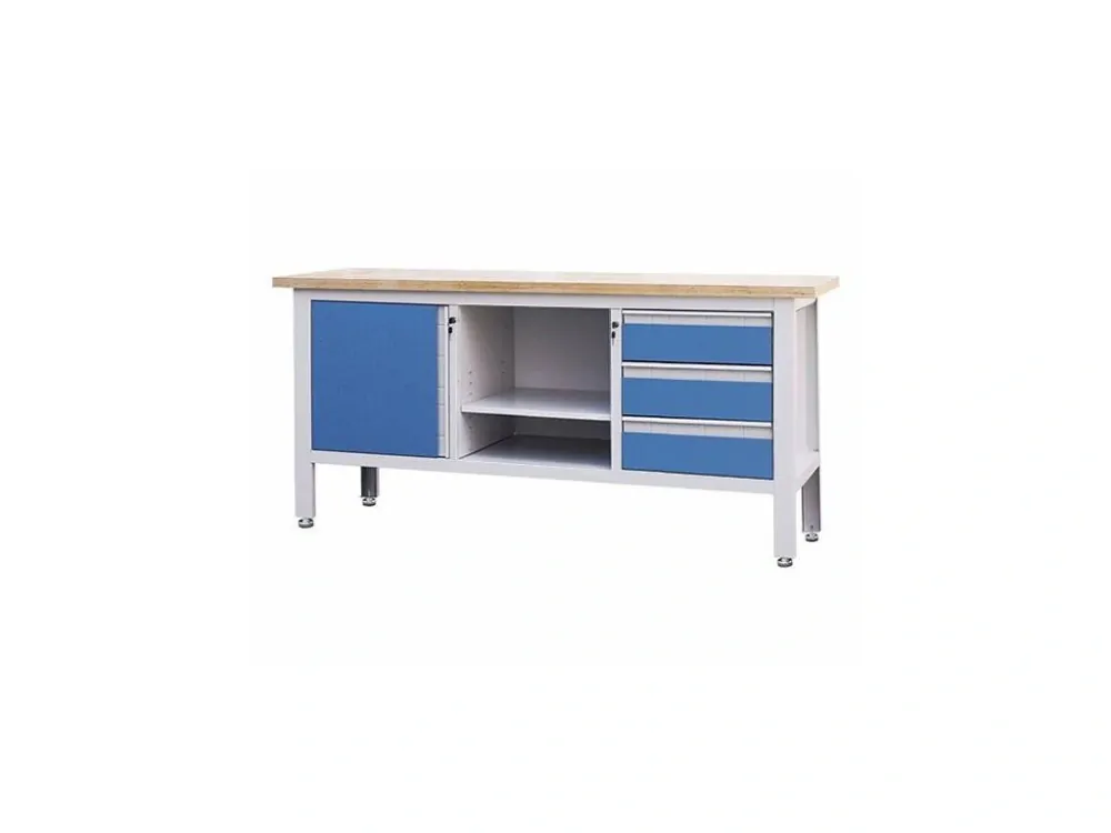 Procarosa PROFI311 Dílenský ponk 1690 x 600 x 865 mm, modrá barva