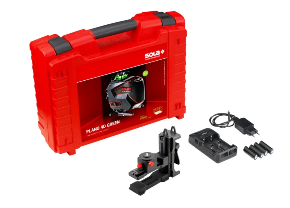 SOLA PLANO 4D green křížový liniový laser - 71018001