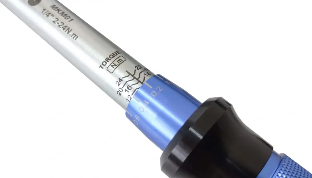 MAGG MKM01 Momentový klíč 1/4" 2-24 Nm pro jízdní kola - 13 hlavic