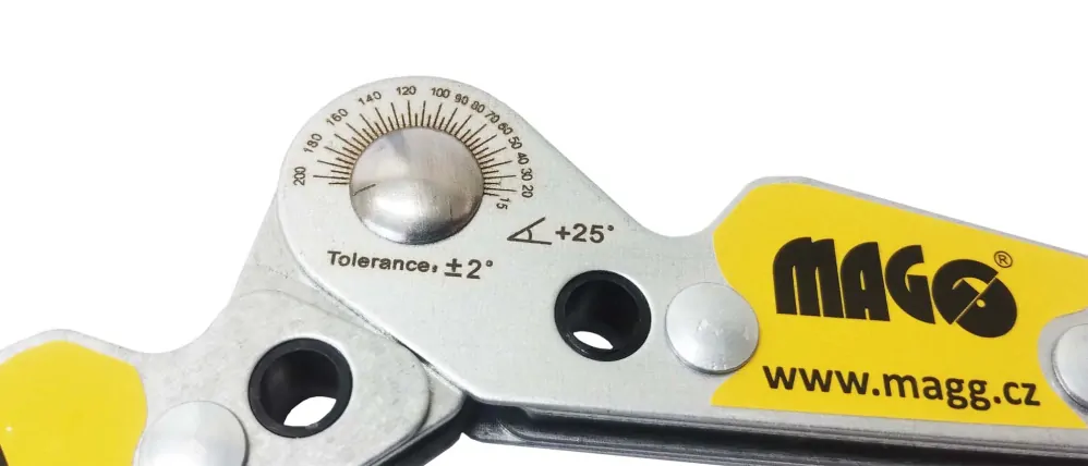 MAGG 120285 Magnetický úhelník nastavitelný 20° - 200°