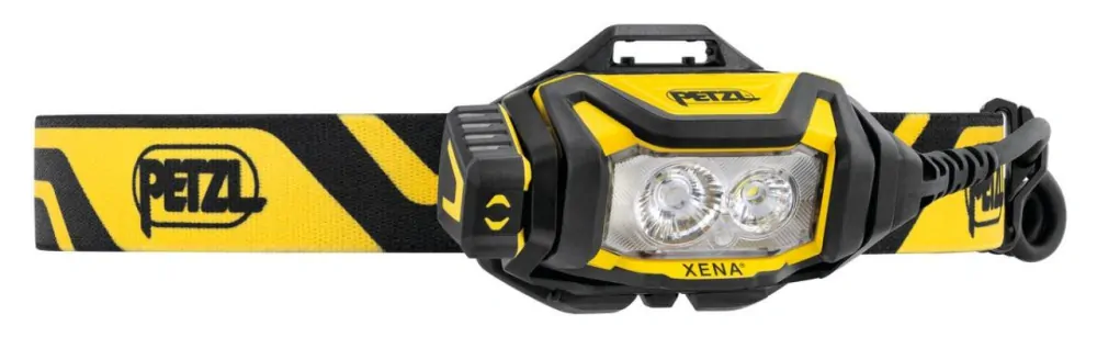 PETZL XENA čelová svítilna černo-žlutá