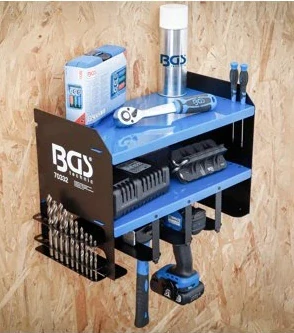 BGS 70332 Nástěnný panel na aku nářadí, 430 x 230 x 305 mm
