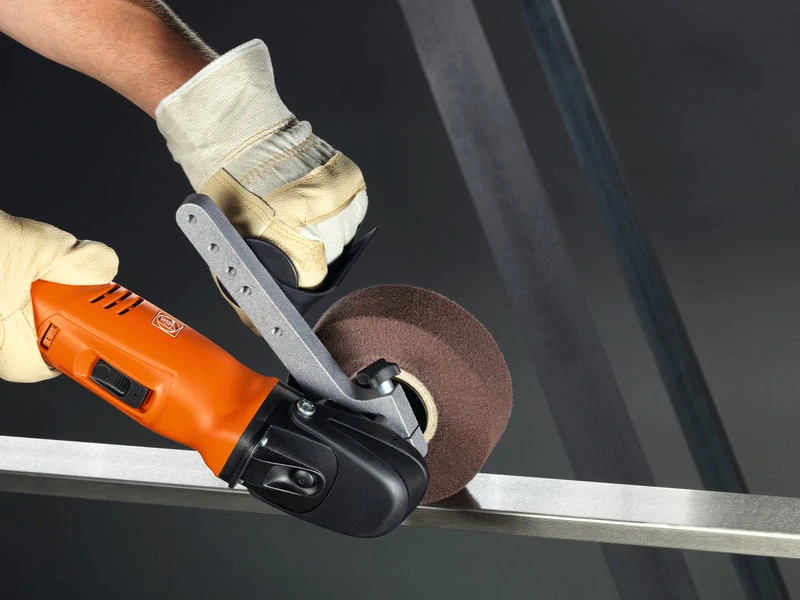 FEIN WPO 14-25 E SET Bruska a leštička pro ušlechtilou ocel 230mm / 1200W - 72214950010