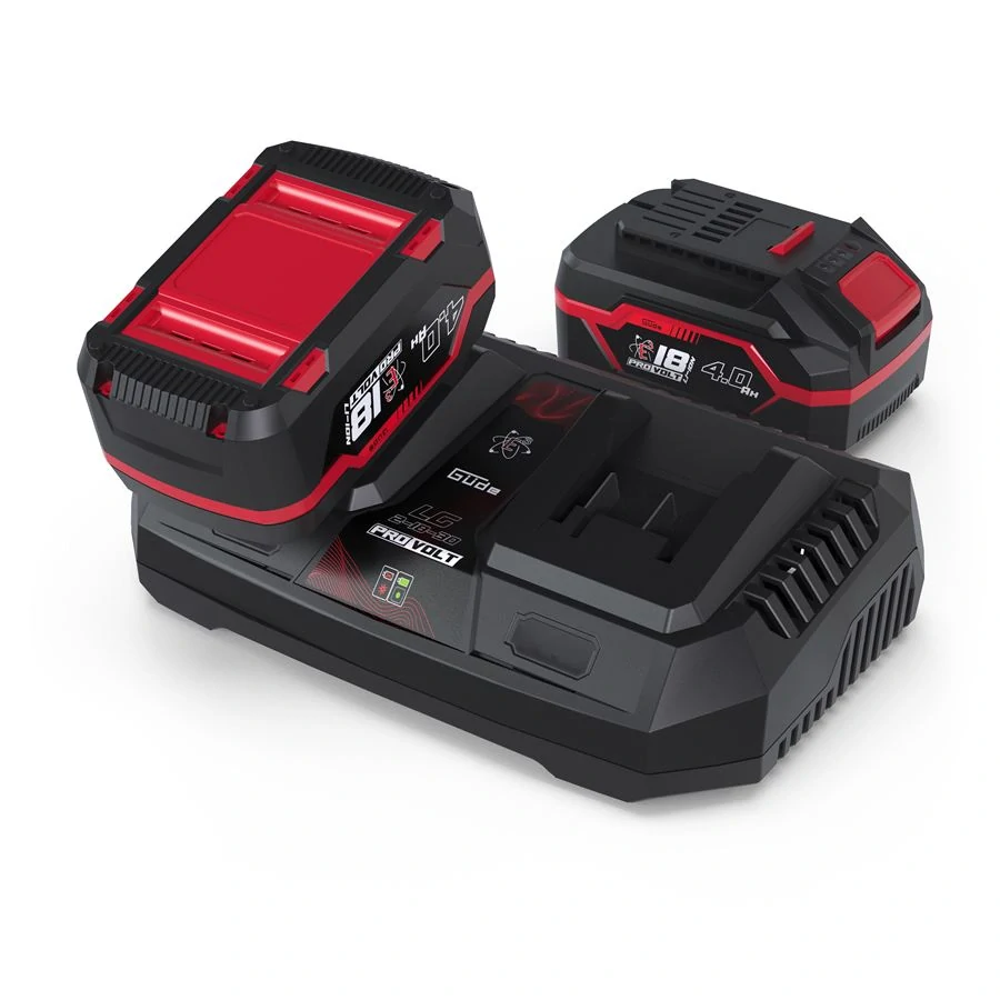 GÜDE LGAP 2-18-3040 STARTOVACÍ SADA NABÍJEČKY A AKUMULÁTORU 18V 2x 4,0Ah - 58560