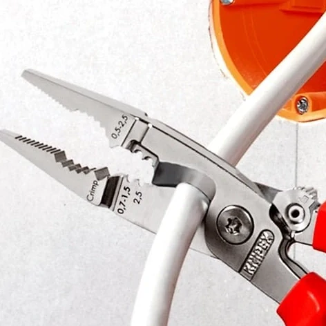 KNIPEX 13 96 200 T Elektrikářské kleště, multifunkční 6v1, VDE 1000 V
