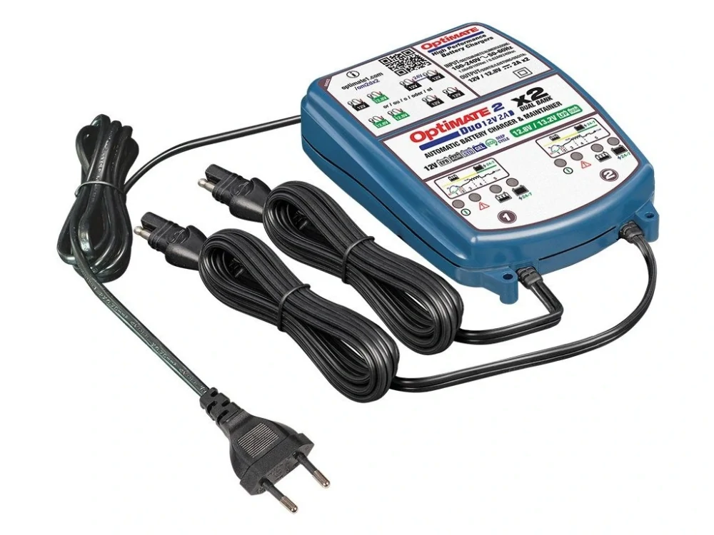 OPTIMATE 2 DUO x 2 Bank 12V 2A nabíječ autobaterií - TM570